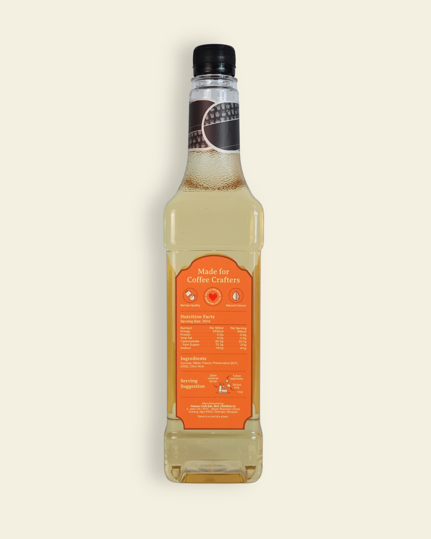 Caramel Flavored Syrup