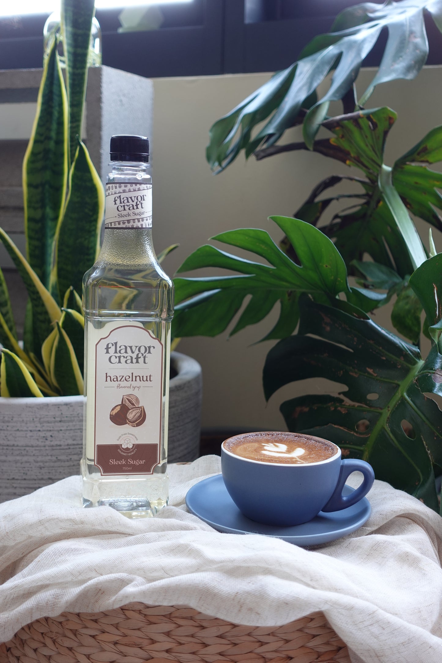 Hazelnut Flavored Syrup (Sleek Sugar)